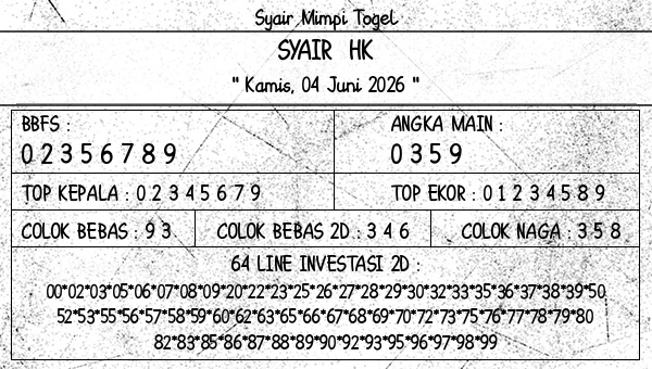 Prediksi HK