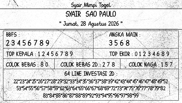 Prediksi Sao Paulo